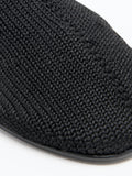 Proenza Schouler Detail image of Glove Knit Slippers in Viscose Knit in black