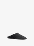 Proenza Schouler Still Life Side Image of Glove Slides In Kidsuede in Black 