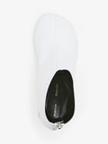 Aerial image of Patent Glove Boots in WHITE