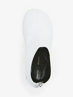 Aerial image of Patent Glove Boots in WHITE