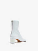 Back image of Patent Glove Boots in WHITE