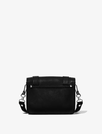 Proenza Schouler back image of PS1 Mini Crossbody Bag in BLACK