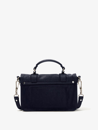 Proenza Schouler back image of PS1 Tiny Bag in BLACK