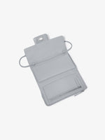 Aerial image of Flip Shoulder Bag in Nappa in Light Grey