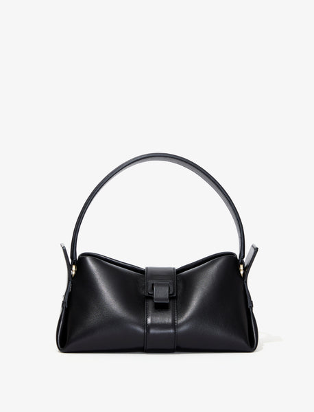 PROENZA SCHOULER ブラックガウチョパンツ サイズ4（レザー