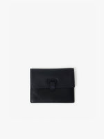 Front image of Zip Belt Bag in Black without strap