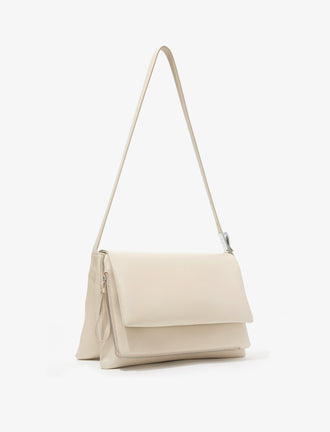 Side image of City Messenger Bag in TAUPE