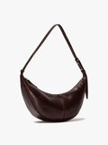 Proenza Schouler Side image of Slide Bag in Pull Up Calf in Dark Brown