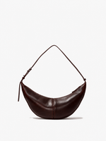 Proenza Schouler Back image of Slide Bag in Pull Up Calf in Dark Brown