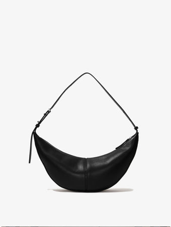 Back  image of Slide Bag in Smooth Nappa in BLACK