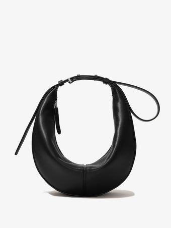 Back image of Slide Bag in Smooth Nappa in BLACK