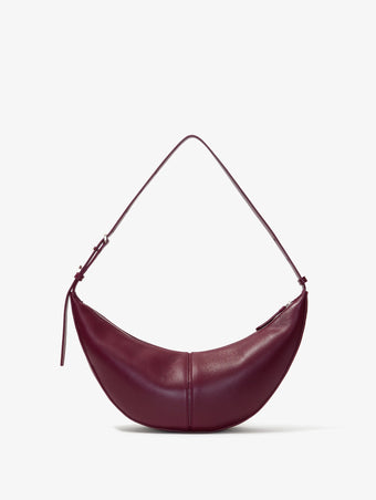 Proenza Schouler back image of Slide Bag in DARK RED