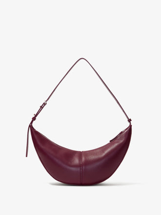 Proenza Schouler back image of Slide Bag in DARK RED