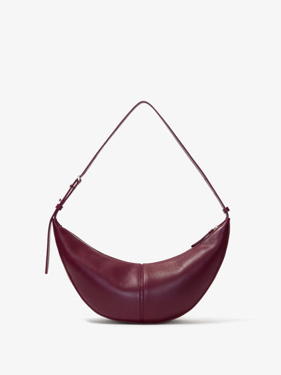 Proenza Schouler back image of Slide Bag in DARK RED