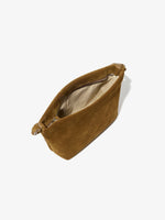 Proenza Schouler Interior image of Bond Bag in Suede in Fern