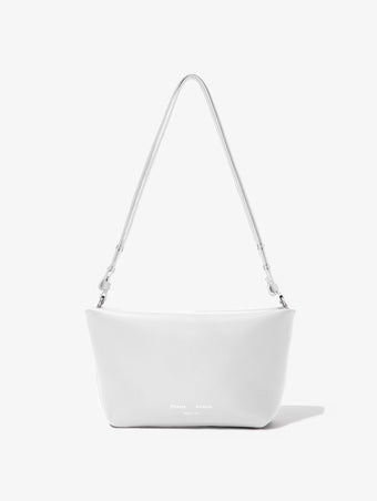 Back image of Bond Bag in Smooth Nappa in WHITE
