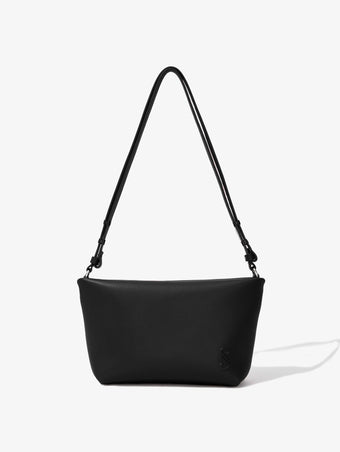 Front image of Bond Bag in Smooth Nappa in BLACK