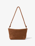 Back image of Bond Bag in Suede in saddle