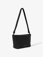 Side image of Bond Bag in Smooth Nappa in BLACK