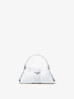 Front image of Mini Park Crossbody Bag in OPTIC WHITE