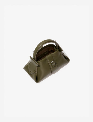 Aerial image of Mini Park Crossbody Bag in OLIVE