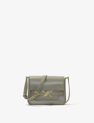 Front image of Monogram Box Bag in SLATE