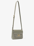 Side image of Monogram Box Bag in SLATE