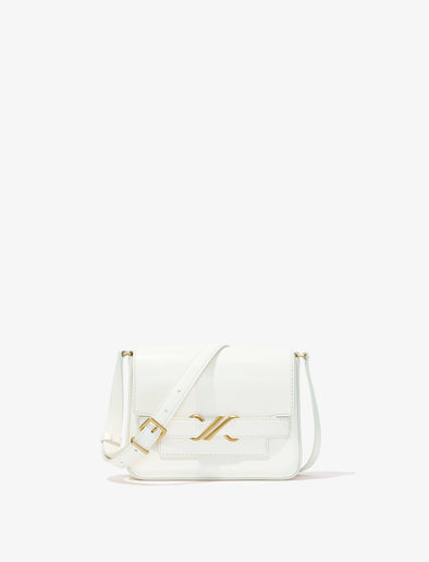 Front image of Monogram Box Bag in CREAM