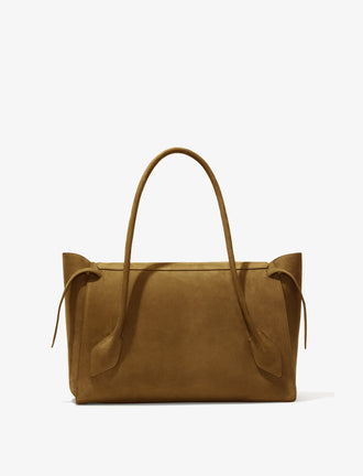 Proenza Schouler Back image of Tate Bag in Nubuck Calf in TOBACCO