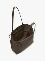 Proenza Schouler Aerial image of Days Tote in Pebbled Calf Skin in Olive