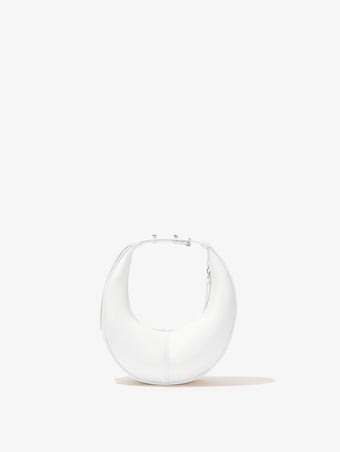 Back image of Mini Slide Bag in WHITE