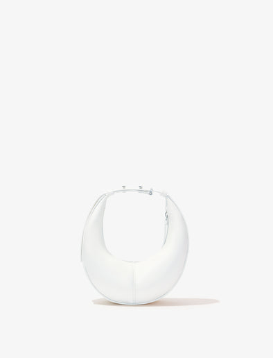 Back image of Mini Slide Bag in WHITE