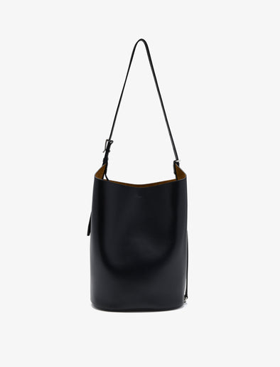 Proenza Schouler back image of Brant Bucket Bag in Smooth Calf in black