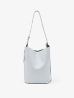 Back image of Brant Bucket Bag in Smooth Calf in Smoke