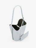 Aerial image of Brant Bucket Bag in Smooth Calf in Smoke