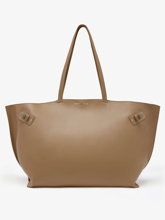 Front image of Days Carryall in Smooth Calf in Cumin