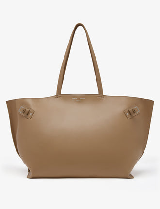 Front image of Days Carryall in Smooth Calf in Cumin