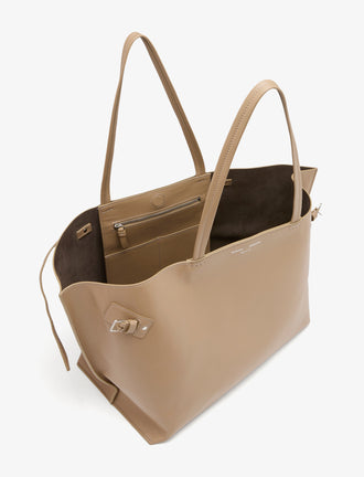 Aerial image of Days Carryall in Smooth Calf in Cumin