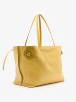 Proenza Schouler Side image of Days Carryall in Paper Calf in Dijon