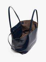 Aerial image of Days Carryall in Paper Calf in Navy