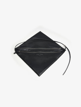 Proenza Schouler aerial image of Tetra Shoulder Bag in Nappa in black