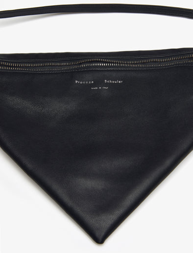 Proenza Schouler detail image of Tetra Shoulder Bag in Nappa in black