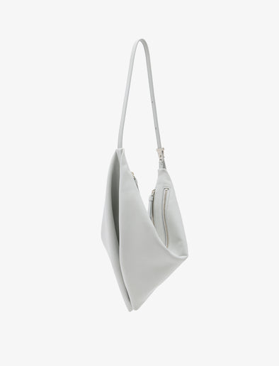 Side image of Tetra Shoulder Bag in Nappa in Smoke