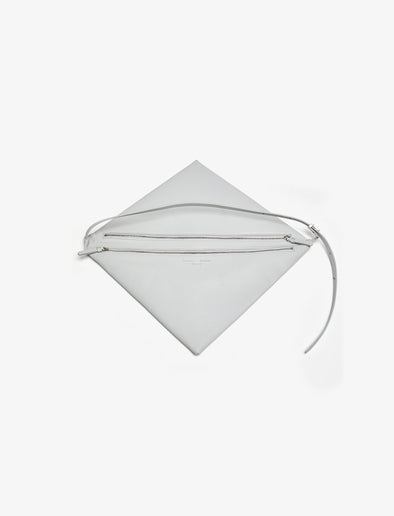 Aerial image of Tetra Shoulder Bag in Nappa in Smoke