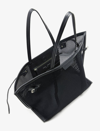Aerial image of Days Carryall in Mesh in Black