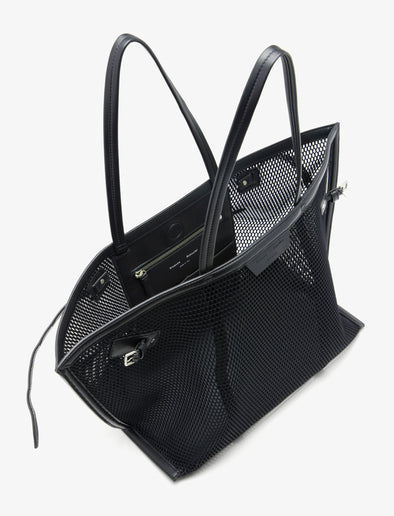Aerial image of Days Carryall in Mesh in Black
