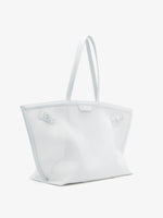 Side image of Days Carryall in Mesh in Off-White