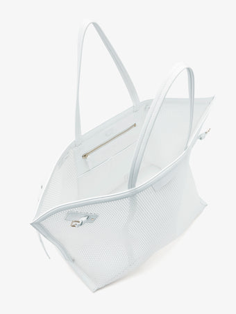 Aerial image of Days Carryall in Mesh in Off-White