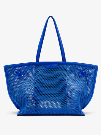 Front image of Days Carryall in Mesh in Cobalt
