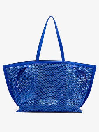 Back image of Days Carryall in Mesh in Cobalt